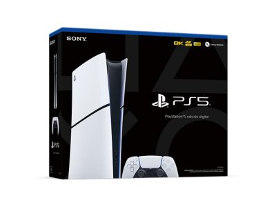 PS5 digital edition retail box packaging