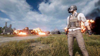 Arte principal do PlayerUnknown's Battlegrounds