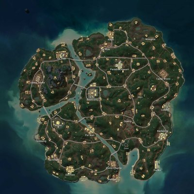 PUBG: Battlegrounds-kart: Sanhok