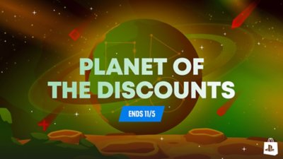Planet of the Discounts key art