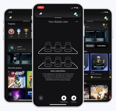 Coleccionables de PS App
