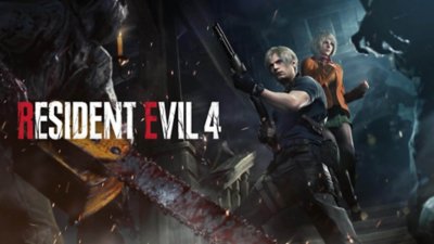 Resident Evil 4 VR mode keyart