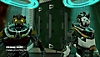 Captura de pantalla de Roblox que muestra dos personajes con armaduras del juego Primal Hunt