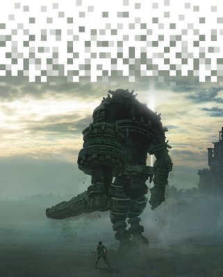 Ilustración principal de Shadow of the Colossus
