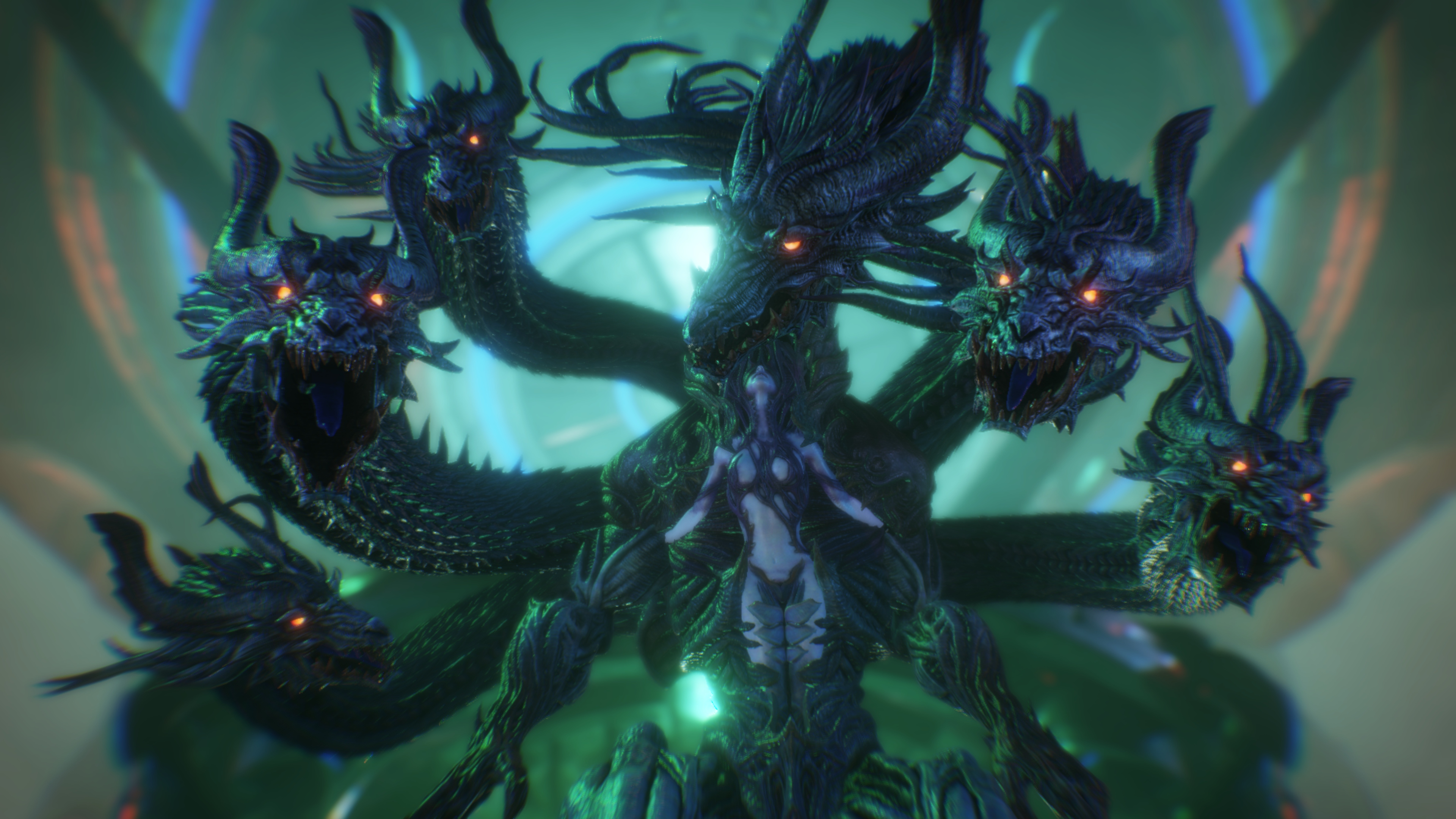 Екранна снимка на герой Тиамат от Stranger of Paradise от Final Fantasy Origin