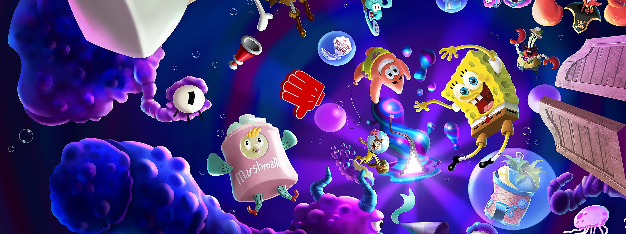 SpongeBob SquarePants: The Cosmic Shake – banner | PS4, PS5