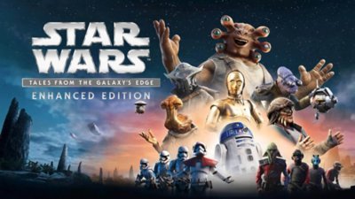 Klíčová grafika hry Star Wars: Tales from the Galaxy's Edge