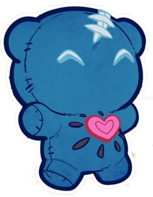 CraiggerBear Sticker