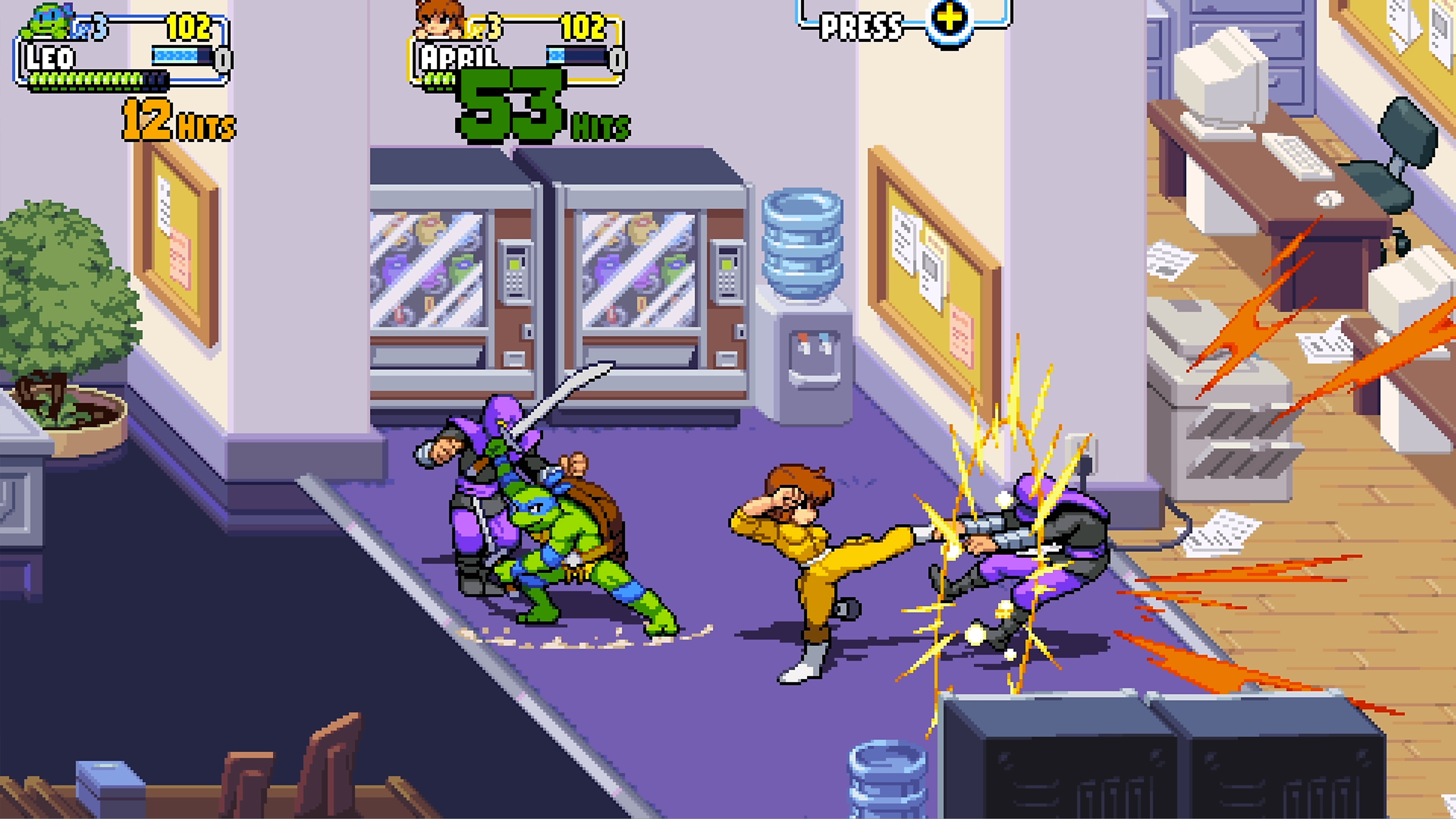 Captura de Teenage Mutant Ninja Turtles: Shredder's Revenge
