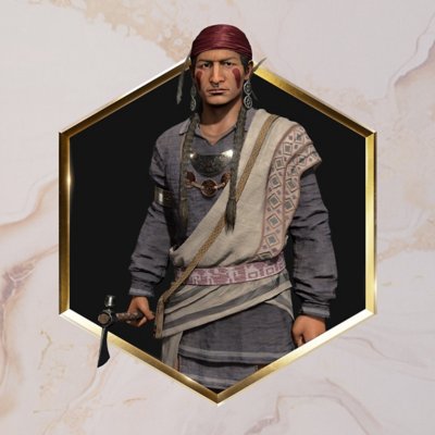 An image of Sid Meier's Civilization VII featuring the leader Tecumseh