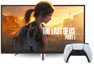 لعبة The Last of Us Part 1 مع شاشة InZone ووحدة تحكم Dualsense