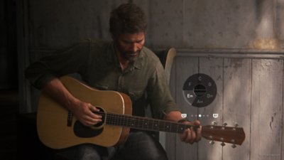 the last of us parte ii remastered chitarra di joel