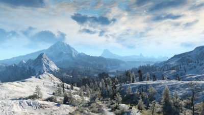 Paesaggio colorato di The Witcher 3: Wild Hunt