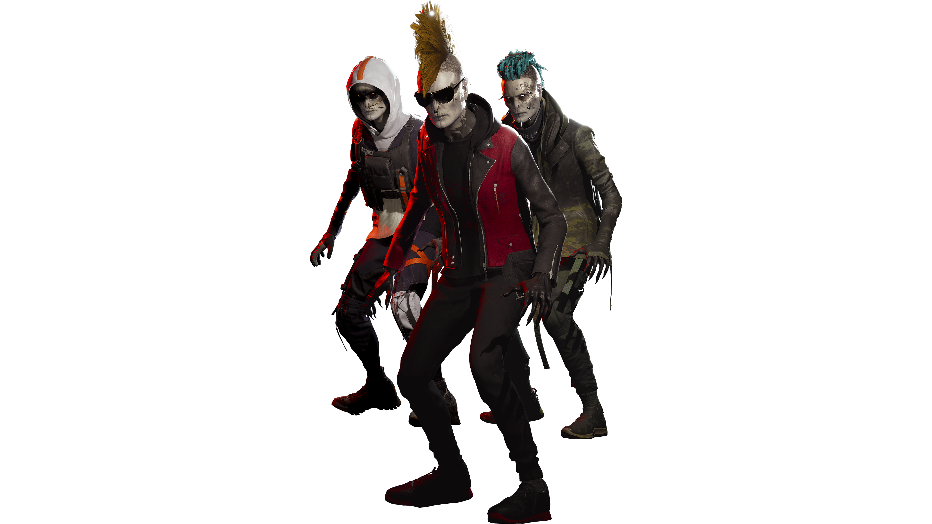 Vampire: The Masquerade – Bloodhunt – Screenshot, der die neuen Charakter-Anpassungen und -Outfits im Ventrue-Stil zeigt.
