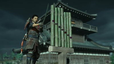 《Ghost of Tsushima》斬竹　螢幕截圖