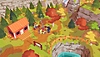 Snímek obrazovky ze hry A Short Hike, na kterém Claire mluví s postavou v podobě myši sedící u táboráku.