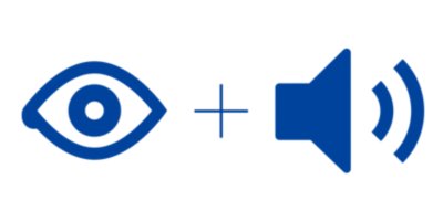 Pictogram toegankelijkheidsfuncties schermlezer