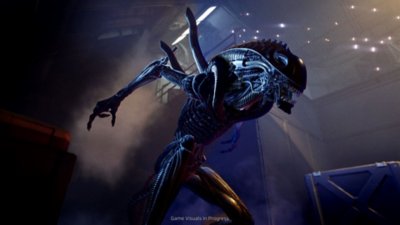 Alien: Rogue Incursion screenshot showing a Xenomorph aggressively baring its teeth