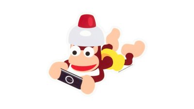 サルゲッチュ トラベルビッグステッカー Gallery Image 3