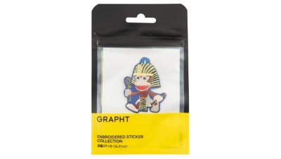 サルゲッチュ 刺繍ステッカー (サルゲッチュ ピポサル/ツタンカーメン) Gallery Image 2