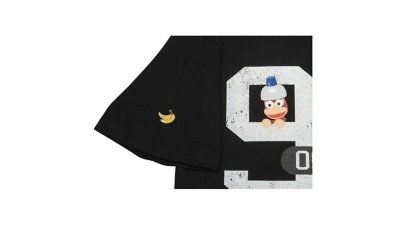 サルゲッチュ プリントTシャツ (サルゲッチュ カレッジ) ブラック Gallery Image 2