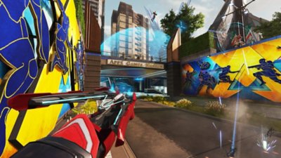 Apex Legends – kauden 25 kuvakaappaus, joka näyttää Sparrow’lla pelaamista hahmon silmien takaa
