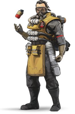 APEX Legends - Caustic Character Art