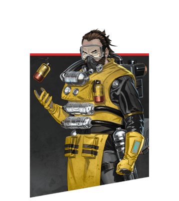 Apex Legends - Caustic-karakterportræt