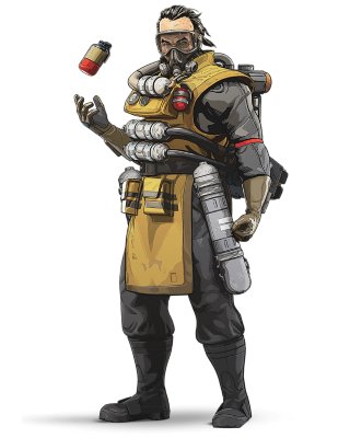 APEX Legends - Caustic Character Art