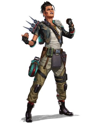 Apex Legends - Illustration du personnage Mad Maggie