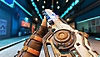 Snímek obrazovky ze hry APEX Legends zobrazující zbraň.