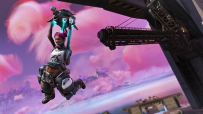Apex Legends season 23 screenshot showing Lifeline using a drone
