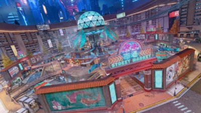 Apex Legends season 22 screenshot showing the Street Market area of the map