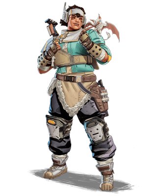 APEX Legends - Arte de Personagem de Vantage