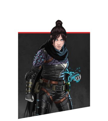 Apex Legends - Personageportret Wraith