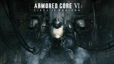 ARMORED CORE VI FIRES OF RUBICON ヒーローアート