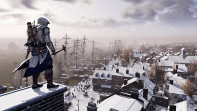 Spillskjermbilde fra Assassin's Creed III Remastered