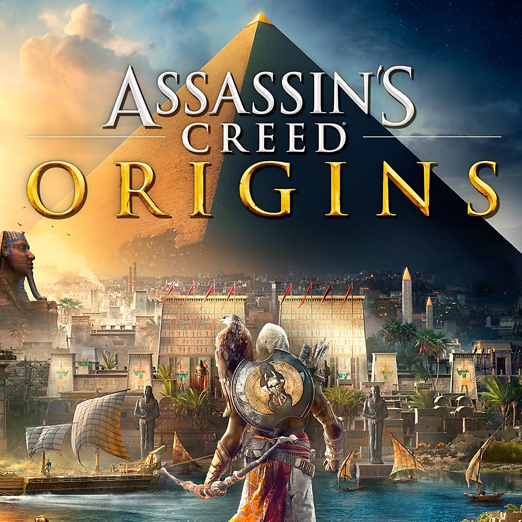 Assassin's Creed Origins – grafika obálky