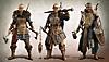 Assassin's Creed Valhalla - Captura de tela mostrando as opções de personalização do personagem