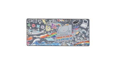 ASTRO BOT デスクマット（PS1 Section Mural） Gallery Image 1