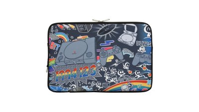 ASTRO BOT ラップトップスリーブ（PS1 Section Mural） Gallery Image 1