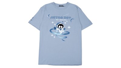 ASTRO BOT プリントTシャツ (ASTRO BOT) ブルー | PlayStation
