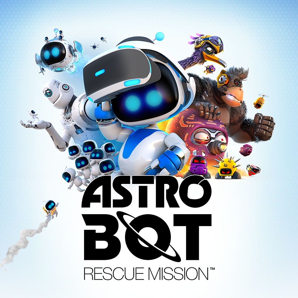 Arte guía de Astro Bot Rescue Mission
