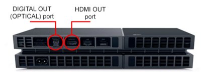 playstation audio output