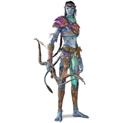 Playstation exclusive content - the Aranahe Warrior Pack includes a character cosmetic set and a weapon cosmetic set