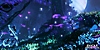 《Avatar: Frontiers of Pandora》螢幕截圖，呈現生物發光環境