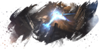 Baldur's Gate 3 screenshot showing a character firing a powerful blast of energy during combat.