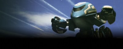 Battle Engine Aquila key art showing a robot in the sky.