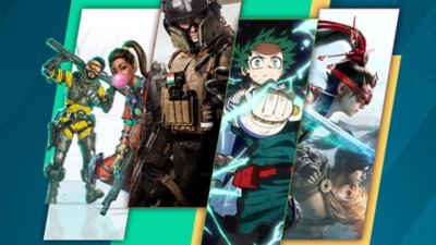 最精采的大逃殺遊戲，展示《Apex Legends》、《Call of Duty: Warzone》、《MY HERO ULTRA RUMBLE》與《Naraka Bladepoint》的主要美術設計