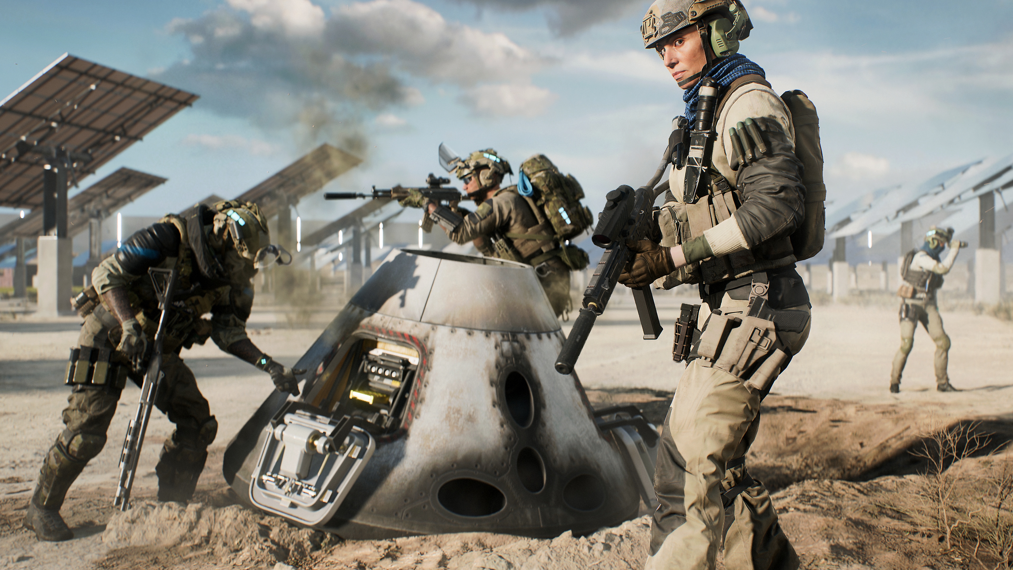 Battlefield 2042 – zrzut ekranu strefy zagrożenia